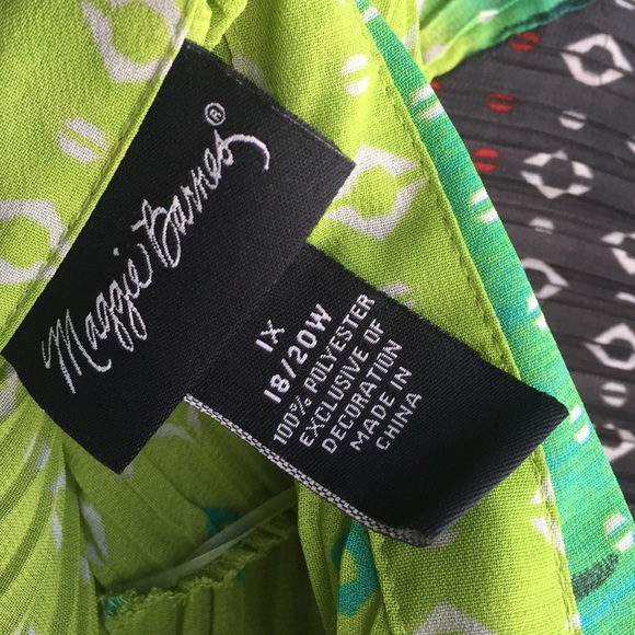 Maggie Barnes Top with Sequins Sz 1X NWOT - Picture 6 of 6